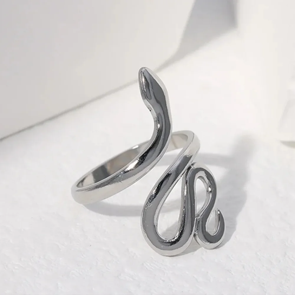 Silver Snake Ring
